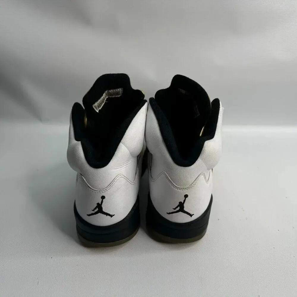 Men’s‎ Air Jordan 5 Retro Olympic 2016 White Gold Sz 10 136027-133